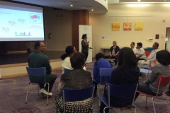 indira-presenting