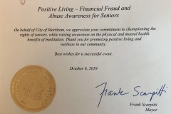 Certificate-From-Markham-Mayor-Financial-Fraud-and-Abuse-Awareness