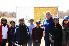 Earth-Day-Tree-Planting-Mayor-Frank-Scarpitti-Regional-Councillor-Nirmala-Armstrong