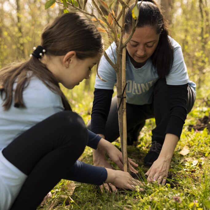 Girl and her mother take action to plant a tree in the woods, preserving natural environment and growing vegetation. Team of activists offering their service to fight for reforestation. SSUCv3H4sIAAAAAAAAA2VU0Y6rIBD9FeNzTUBEsP9wk/u+uQ+oY0sWpQFs0zT99zuAdru7fZIzA3PmzOk8Sj2Wx1K1nWAtoxVlEqqm5k0lWS+rXsqGdXU71RzKQzmqAOWRMkxtpcAbnawJ/g5lr7weyuOj1MasPjgVtF3KI0YcLCO49AmjDtZpZfD0PJQ+qLB68HgNTwO+fcJoOu/vfTwijgSxuF/7+PE87NhfsBcDr8gf7QcwRi1gV/+W9nb136FUJ1iGeyz5jNwMqMTgoxQDI11PRTUNTFWNkqRSUz1VZJqmvsY+OxVrtTUnjSKi4g2NacArRQeoyMinbhpH0U2kxDqftwBuTr0EUHOs0JJa8hhTQ9BX7UMEJSFdHcGTs+slIl3bCBmR2YZzVA5vUkm6lKSdyTm8ayMAy1U7u8ywBJUjgkoaI1dr1iVAfkDwTqb8wc7zuuhwLzy4qx4gcaC1FDF6QfWCXk6ppuA8EYPBGntK0yg5a+umZhH2Z3sFk/tiDf9BJuNNl/DB6BmnWwxntZxyRSJJ4hMcJKCtxTtt5e7FzbrPb+yibNFUmN1KnlSerIOsI5q3SS8uaCqX3yScsFdbWUdG6CtJmW9Z2Ke/+wBpVkLWlLTtV//3H+gVThDUi9D+sINM6RWhpGlZ0vFm7eh3qkmXC2biFGCTWzRJV4DR7DNAwyTwrHodVPjGN7so3HMVSrNIy+q++scB/DJJMdglVn0xfDnGqysUaLki6gWpWIPaU5Gi0cX7SF5O3r3xw3tv3qKEi5r+ZnFxNsDwiwP+C27hvNVgzT69jU3dUtGw7OPlSzo0WgJPxvbbUNGojIiNYjHhWllGk6TinHVdl9xj1zBa6/wma2aAPZqxeCNbjCpf7FDO7AjlwnmHkTrHi7hNtr8r7h2LFnYYLZEu7gxj7UX1uKqOkzIe4ji9x5xxA57RCnpIQ0+rEDeonfP3gjL5bYsFO3zqcduXeXuecY3YWOpRrhdj1QjjFl77WYewHx1cNdy+sp/P53+crspa+wUAAA==